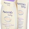 Aveeno Baby Calming Comfort Bath & Lotion Set, Baby Skin Care Products with Natural Oat Extract, Lavender & Vanilla, 2 Items